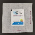 خرید دستمال مرطوب تمیز کننده دست و صورت یونی لد مدل ساشه تکی حاوی ویتامین E جعبه 100عددی