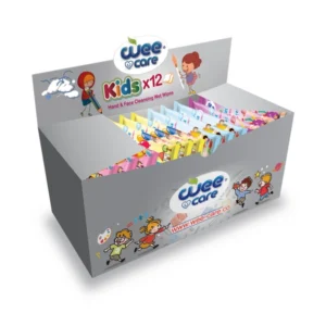 خرید دستمال مرطوب 12برگی مدرسه کودکان وی کر پک 24 عددی KIDS SCHOOL WIPES