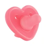 پستانک تمام سیلیکونی سرگرد وی کر مدل تازه متولدین New Born طرح قلب - (Wee Care-P134)