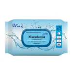 خرید دستمال مرطوب پاک‌کننده آرایش یونی‌ لد حاوی روغن ماکادمیا 25برگی